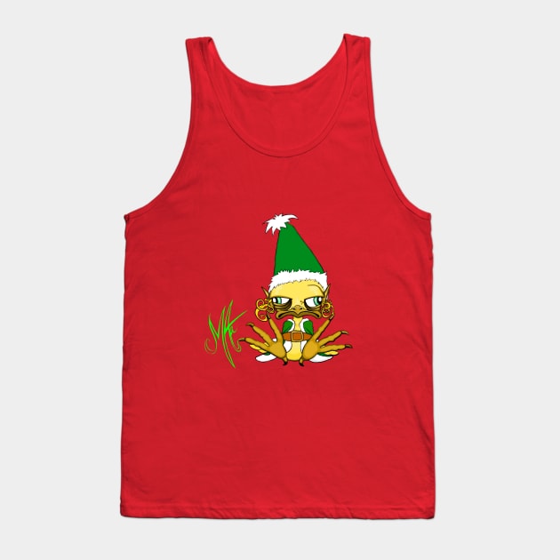 Grumpy Chicken Elf Tank Top by Grumpy Chicken